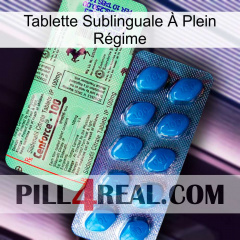 Tablette Sublinguale À Plein Régime new02